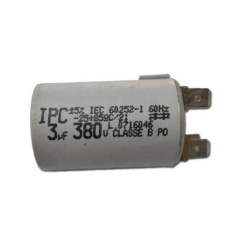 Capacitor para Ventilador 03,0uF 380vac c/ Terminal CAP003,0