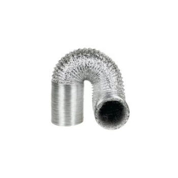 Duto Flexível de Alumínio 15cm para Exaustores - Tubo Flexível 150mm 06 Isodec Resistencia Termica 0.6 p/Até 140c°- Vendido p/Metro