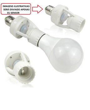 Sensor de Presença com Soquete direto para lampada Bivolts - Fornecedor PW