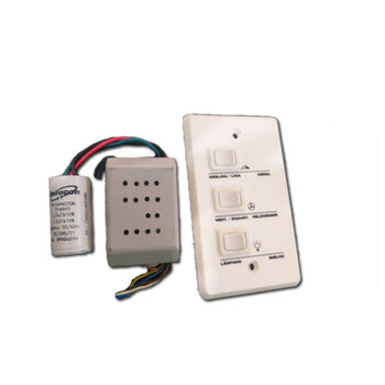 Chave Controle VentiFacil p/Ventilador de Teto Aliseu 220v - 3Velocidades - Instalacao Apenas c/Fiacao da Lampada