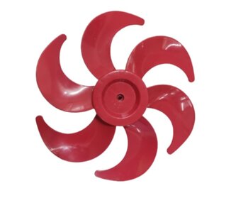 Helice de 30cm para Ventilador MALLORY 30cm 6 Pas Vermelha Helice de 6 Pas para Ventiladores MALLORY modelos de 30cm de diametro na cor Vermelha.