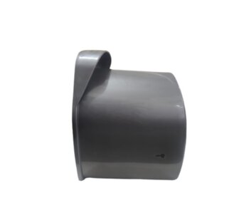 CAPACETE DO MOTOR P/VENTILADOR DÔMINA 50/60CM PRATA - CAPA PLÁSTICA DO MOTOR COR PRATA