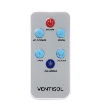 Modulo Transmissor/Manual do Controle Remoto Climatizador Ventisol CLM10 127/220Volts *APENAS Módulo Transmissor/Manual*