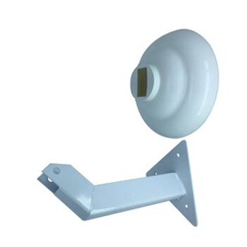 Suporte de Parede para ventiladores Ventisilva 65cm - Metal Branco com Canopla Plástica