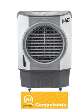 Climatizador Evaporativo Portatil 045Litros 127v 210w Ventisol CLIPRO45-CLI45PRO2-01 Vazao 4.500m3h Area 20-50m2 - Chave 3Velocidades