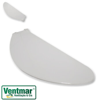 Pa Helice para Ventilador de Teto Ventisol SUNNY FENIX PA0374 - 01-Pa Tuba Plastica Branca - Modelo de Pa + Grossa *Vendida p/Unidade