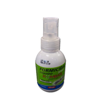 Formicida Líquido Spray - 100 ml - Kombate - Eficaz contra formigas doceira (Monomorium Floricola)