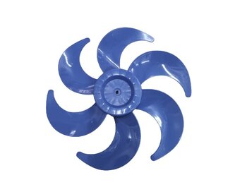 Helice de 30cm Ventilador Mondial 6Pas cor Azul - Encaixe Meia Lua Dianteira Eixo 08,0mm SEM Trava Traseira - Mondial Premium Black Britania Protect T