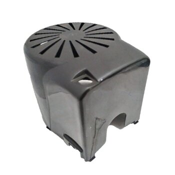 Capacete do Motor para Ventilador Ventisol 50/60/70cm - New Notos MX Power - cor Preta - Capa Plastica 0361MX p/Mesa, Coluna ou Parede