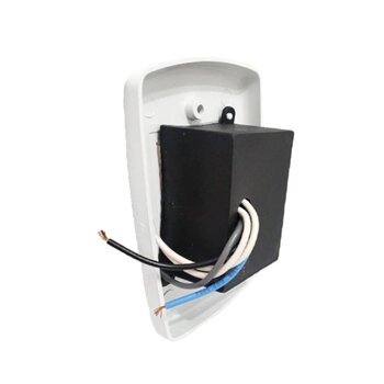 Chave para Ventilador de Teto Ciclone Controle de Velocidade Rotativo Dimer 200/400WBiv - Original - Tecla de Reversão + Tecla Lâmpada - cor Branca