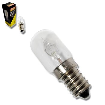 Lampada para Geladeira e Microondas - 127v15w - Mine Lampada Incandescente para Geladeira e Microondas Soquete E-14