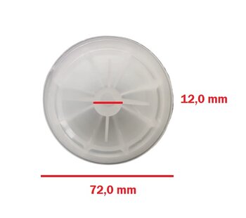 Carambola Encaixe E-12,0mm para Espremedor de Frutas JL Colombo Carambola Grande Uso Laranja