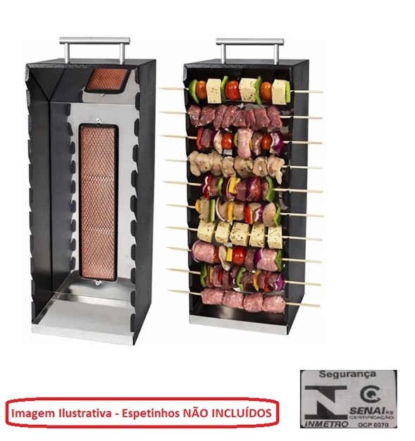 Mega Espeto  Espetinhos para Churrasco