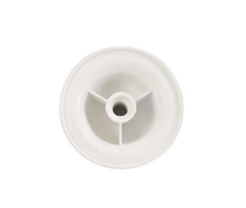 Porca da Helice Ventilador Ventisol Modelo MX-1674 cor Branca - p/Todos c/Eixo 08,0mm - Porca Plastica Rosca Esquerda