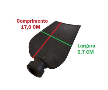PA ORELHA DA HELICE P/CLIMATIZADOR MEGA BRISA MB70 - PRETA - *VENDIDA P/UNIDADE - P/HÉLICE EM FIBRA MODELO 10-PÁS
