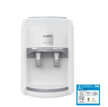 Filtro Bebedouro De Água Refrigerado Latina BR355 Branco 127V/60HZ - c/Compressor + Maior Eficiência + Capacidade de Resfriamento