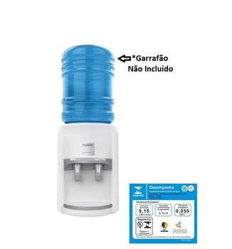 Filtro Bebedouro De Água Refrigerado Latina BR355 Branco 127V/60HZ - c/Compressor + Maior Eficiência + Capacidade de Resfriamento