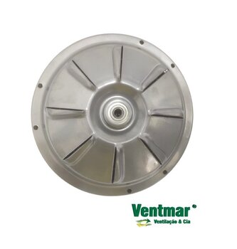 Motor para Ventilador de Teto VENTI-DELTA Plus Light 127v cor Prata p/3Pás - c/Rosca p/Luminária - Usar c/Capacitor 10,0uF (2 ou 3 Fios)