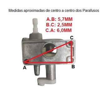 Caixa de Engrenagem Metalica Ventilador Ventisol Notos Premium Turbo6 30/40/50/60cm - Arno Ablek SFxx Mondial Ultra - Caixa Redutora 4a Geracao