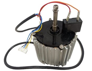 Motor Climatizador RotoPlast Roto45 Roto50 YDK120-150QD2 110-127v 150W Lado Helice Giro/H Encaixe12mm c/Rosca 8mm Rpm1350