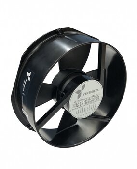 Exaustor de 26cm Microventilador Bivolts - Ventisilva Axial RAX2CD RAX 2 CD - Vazao 1.404m3h - Carcaca Aluminio 256x265x85mm