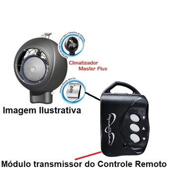 Módulo Transmissor do Controle Remoto Climatizador Aquaclima Master Flux - CREMCLI - CREMAQC