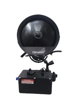 Kit Aspersor Pulverizante Nebulizador para Climatizador Climattize - C/Motor do Disco 220Volts Prato Evaporador Disco Pulverizante Reservatório Bóia R