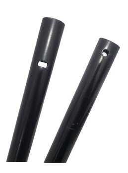 Coluna do Ventilador Oscilante TRON Preto (Kit 02 Peças) Coluna para ventiladores da marca TRON na cor Preta