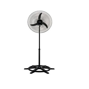 Ventilador de Coluna 060cm Ventisol Comercial Oscilante Bivolt 200W cor Preta Helice 3Pas Chave 3-Velocidades