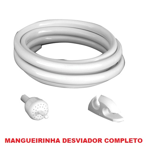 Disuser Chuveirinho Desviador Manual Lorenzetti Completo com Mangueira e ...