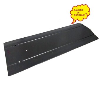 PÁ HÉLICE P/VENTILADOR DE TETO VENTI-DELTA COMERCIAL DELTA PLUS ECO - PÁ METAL COR PRETA - FUROS P/GARRA GRANDE PONTA RETA - *VENDIDA P/UNIDADE