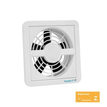 EXAUSTOR DE 15CM P/BANHEIRO E AMBIENTES ATE 12M2 KIT-BIV40W VAZAO-00280M3H - RENOVADOR DE AR 150MM VENTOKIT C280D C/SENSOR DE PRESENCA