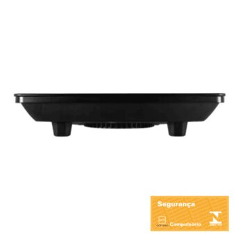 FOGÃO ELÉTRICO COOKTOP INDUÇÃO PRETO 110V 1200W - 1-BOCA DE MESA - AGRATTO