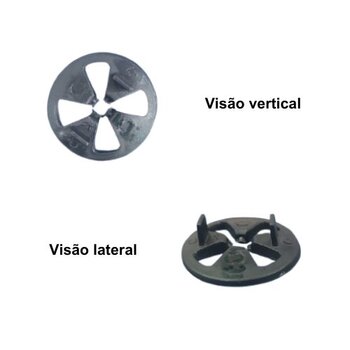 PORCA PLÁSTICA FIXAR COLMEIAS CLIMATIZADOR VENTISOL CLIN35LT CLIN60LT CLIN80LT - PORCA COOL PAD CINZA/PRETO