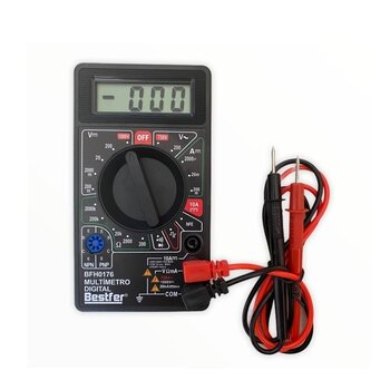 MULTIMETRO DIGITAL BESTFER - BFH0176 / VOLTÍMETRO