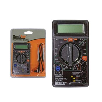 MULTIMETRO DIGITAL BESTFER - BFH0176 / VOLTÍMETRO