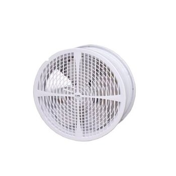 EXAUSTOR DE 35CM ITC350 ED350 220V-92W VAZAO-0990M3/H P/BANHEIRO E AMBIENTES CLOSED ELEVADORES ATE 180M2