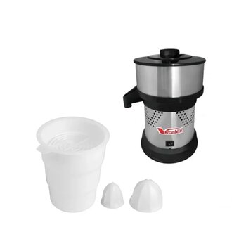 ESPREMEDOR DE FRUTAS (EXTRATOR DE SUCO) VITALEX VITA INOX BIV04,0UF 200W 1700RPM - CÂMARA INOX COMERCIAL LUXO