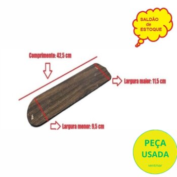 PÁ HÉLICE P/VENTILADOR IMPORTADO COR PRETA/TABACO - MEDIDAS L11,50CM C42,50CM *SALDÃO USADAS * VENDIDAS P/UNIDADE