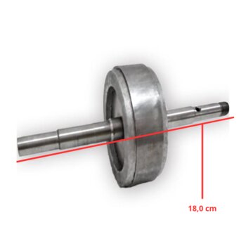 ROTOR DO MOTOR VENTILADOR VENTI-DELTA 50/60CM GOLD BIV EIXO-10MM MAÇIÇO ROSCA ESQ EXT - USAR C/ROL-6201 - CONTATO-20MM MAGNÉTICO-70MM