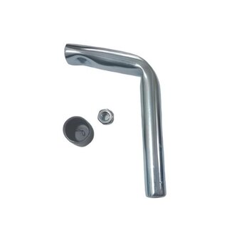 Suporte Base Pé Cortador de Legumes Vitalex - 01-Unidade c/1-Pé+Ponteira+Porca - Tamanho Pequeno