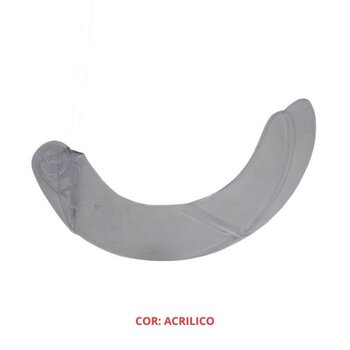 PÁ HÉLICE P/VENTILADOR DE TETO ALISEU MAX RETRÁTIL - PLÁSTICA CRISTAL - *VENDIDA P/UNIDADE