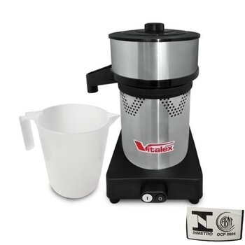 ESPREMEDOR DE SUCO 3GRANDE VITALEX BIV300_450W10,0UF - EXTRATOR VITA SUPER INOX 1/3CV/HP 1750RPM - CÂMARA INOX COMERCIAL LUXO