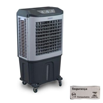 CLIMATIZADOR DE AR 080LT 220V250W VAZÃO-06000M3/H ATÉ-90M2 UMIDIFICADOR ULTRAAR PORTÁTIL ULTRA80 PLUS 3-VEL