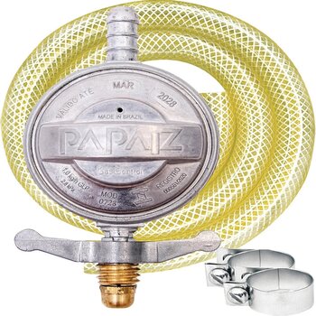 REGULADOR REGISTRO PARA G?S 1KG/H 904P2 PAPAIZ C/MANGUEIRA 125CM