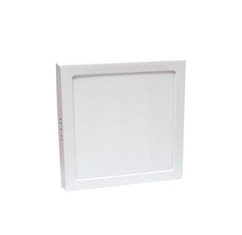 LUMINÁRIA PLAFON PAINEL LED SOBREPOR QD28,5CM - 24W6500KBIV BRANCA B/BRANCA - PAINEL DURABEM