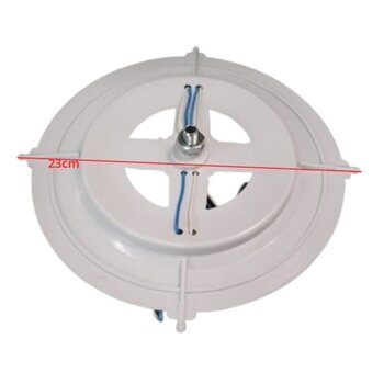 Plafon Base Suporte do Globo Cúpula da Luminária Ventilador de Teto Spirit VT202 VT302 c/2-Soquetes - Suporte do Globo Spirit 202 302