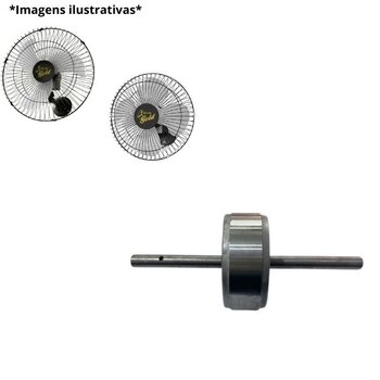 rotor do motor ventilador venti-delta 50cm/60cm gold biv e10mm oco rosca int contato-20mm magnetico-70mm - usar/rol-6000