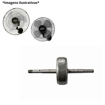 rotor do motor ventilador venti-delta 50cm/60cm premium biv e10mm maÇiÇo rosca ext esq contato-15mm magnetico-70mm - usar/rol-6201