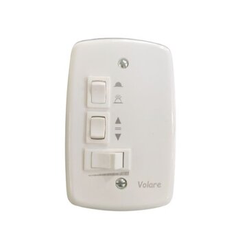 CHAVE 3VELOCIDADES P/VENTILADOR DE TETO 110V VOLARE-ORIGINAL VOLARE_VENTAX VENTAX10 - C/CAP.10,0UF (4,0+6,0MF)